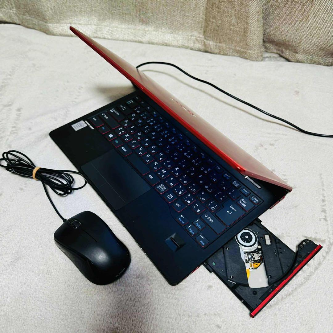 S300 Fujitsuノートパソコンi5 SSD高速Windows11オフィス