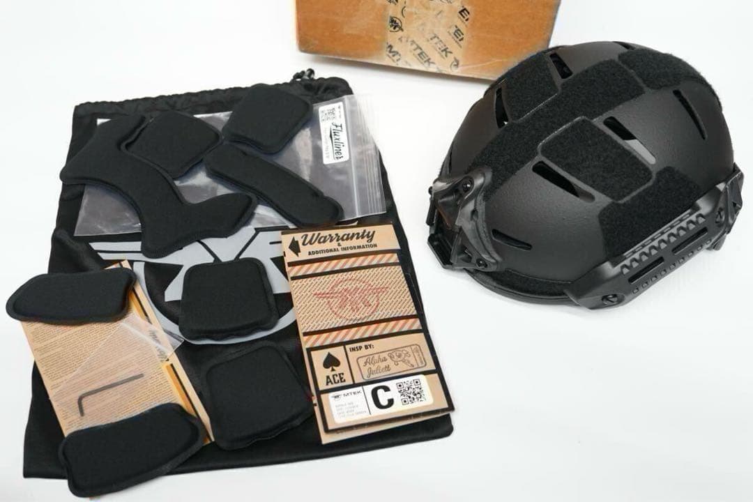 実物MTEK FLUX CARBON-V サイズ1 M/L Black