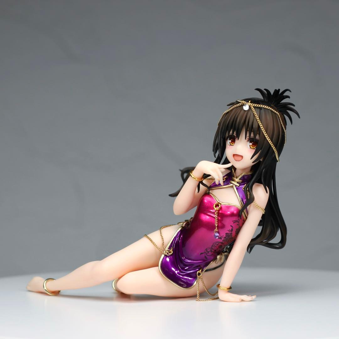 結城美柑　チャイナドレス　リペイント　リペイントフィギュア　フィギュア　紫桃