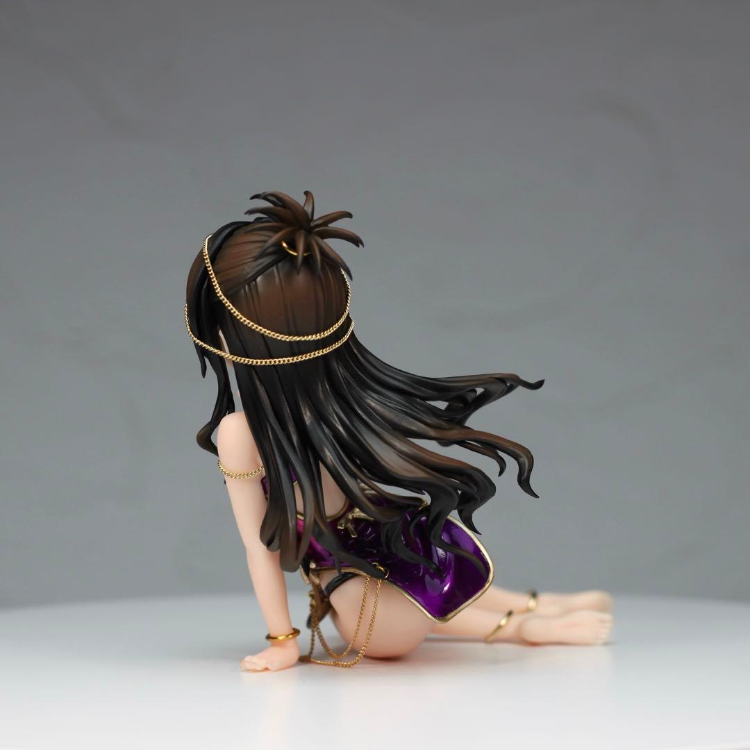 結城美柑　チャイナドレス　リペイント　リペイントフィギュア　フィギュア　紫桃