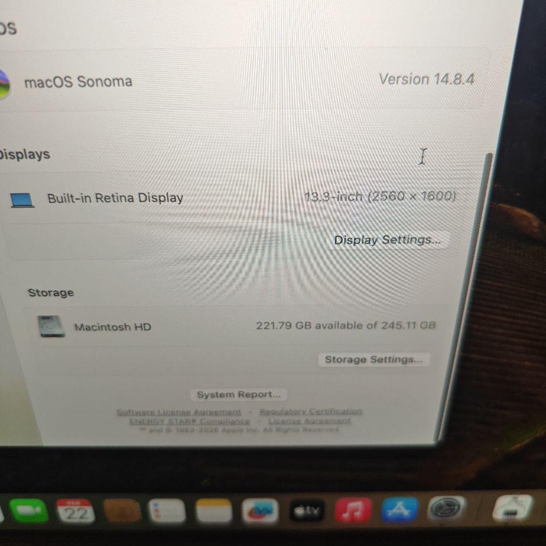 MacBook本体 Apple MacBook Air (M1, 2020)