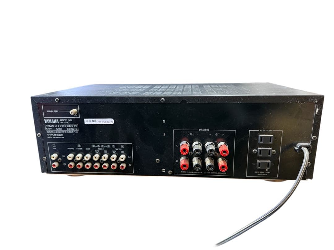 YAMAHA プリメインアンプ AX-390 オーディオ機器