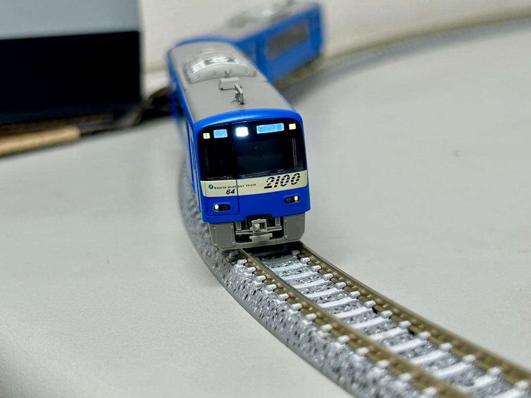 A-3862京急2100形8両セット 青空色の京急2100形ブルースカイトレイン