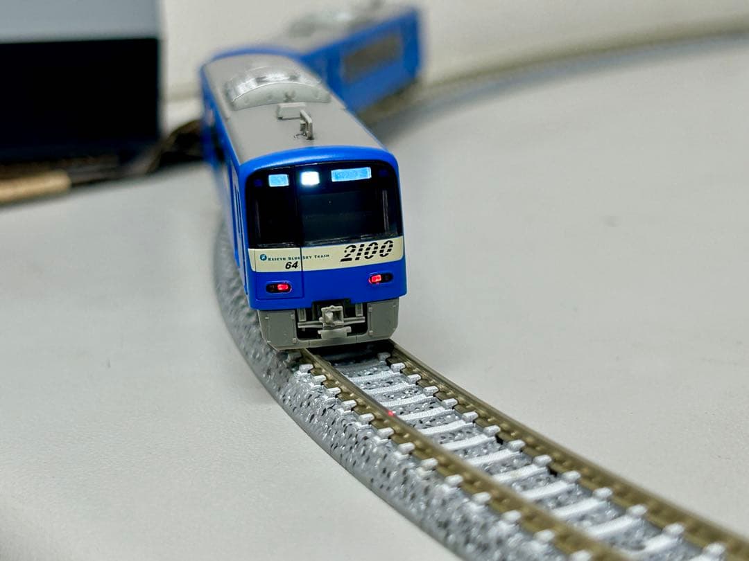 A-3862京急2100形8両セット 青空色の京急2100形ブルースカイトレイン