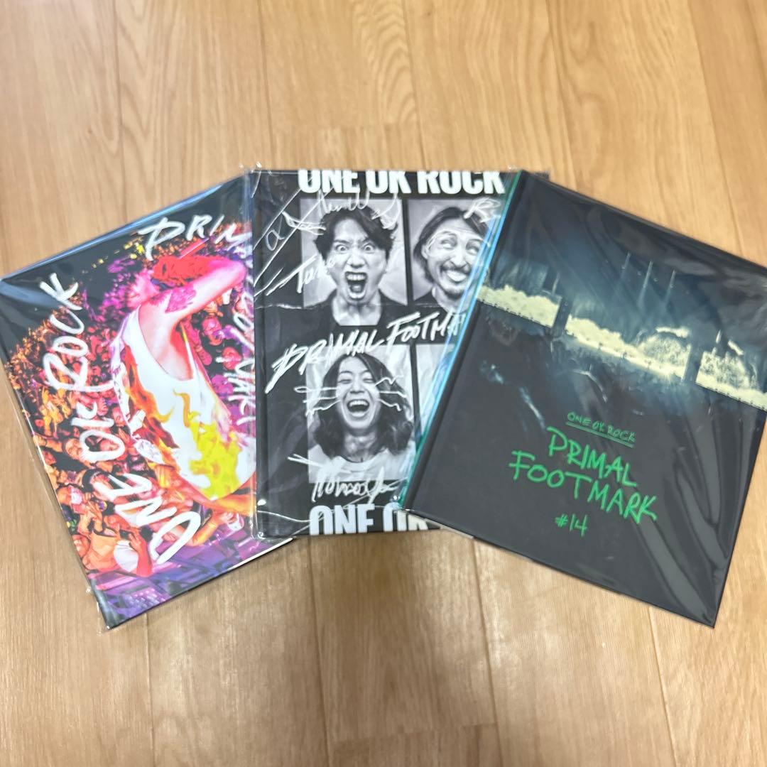 ONE OK ROCK PRIMAL FOOTMARK6〜14ポスター付9〜14