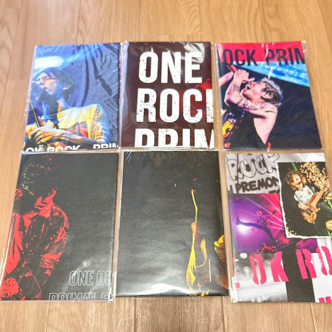 ONE OK ROCK PRIMAL FOOTMARK6〜14ポスター付9〜14