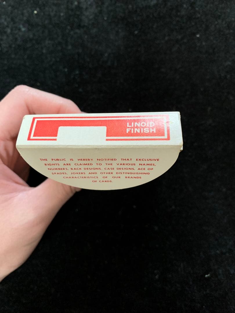 Tallyーho オールドデック　未開封品　オハイオ製　赤　一個