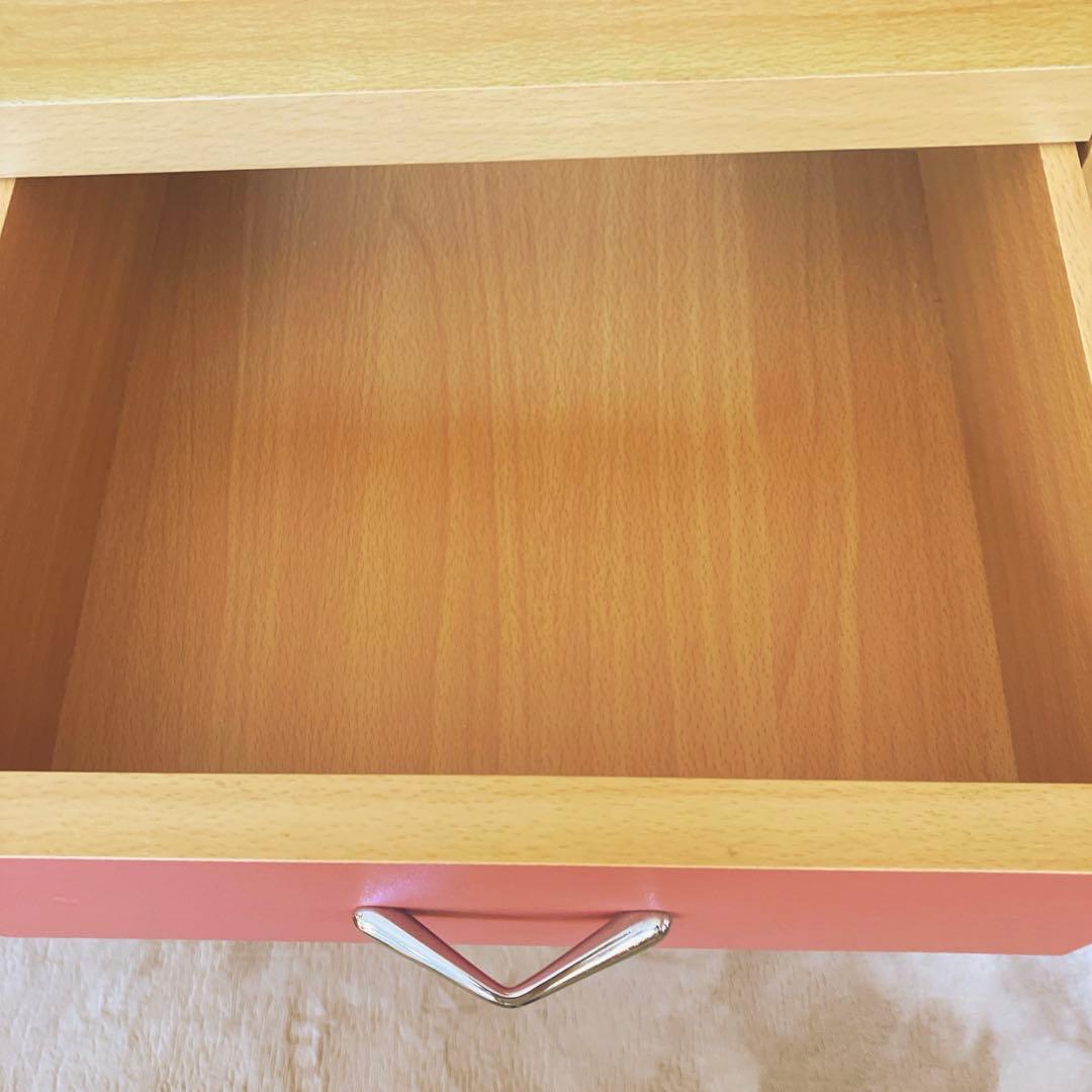 昭和レトロ チェスト 小棚 電話台 ラック スペースエイジ ミッドセンチュリー