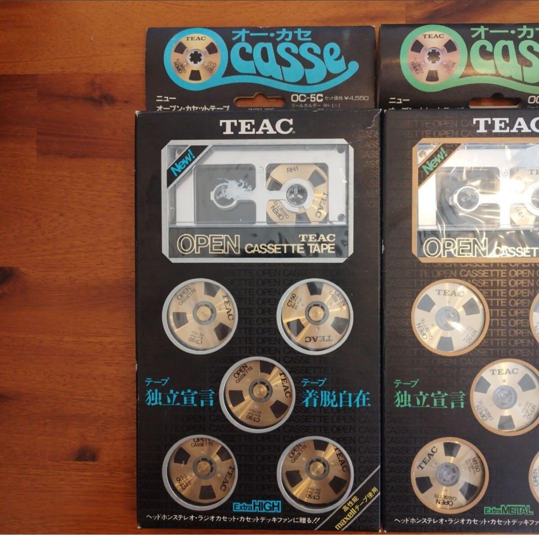 TEAC オー カセ オープン テープ OC-5C CT-50 RH-1