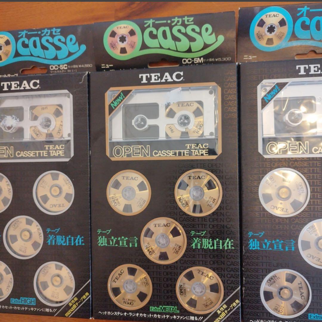 TEAC オー カセ オープン テープ OC-5C CT-50 RH-1