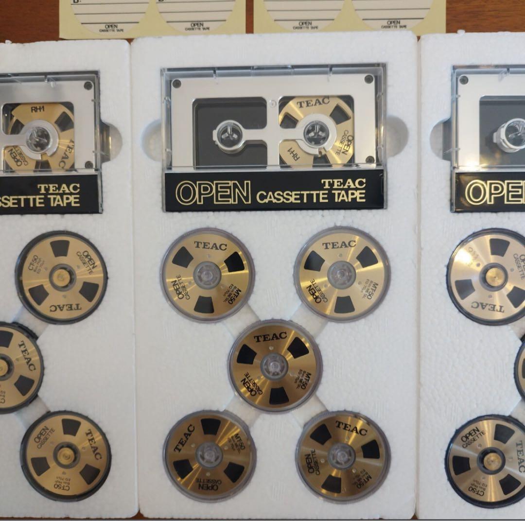 TEAC オー カセ オープン テープ OC-5C CT-50 RH-1