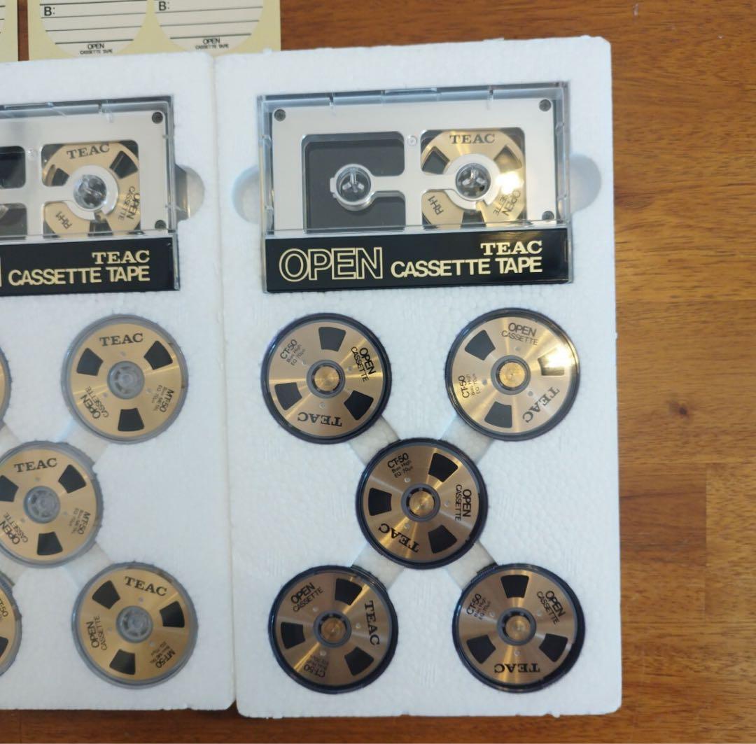 TEAC オー カセ オープン テープ OC-5C CT-50 RH-1