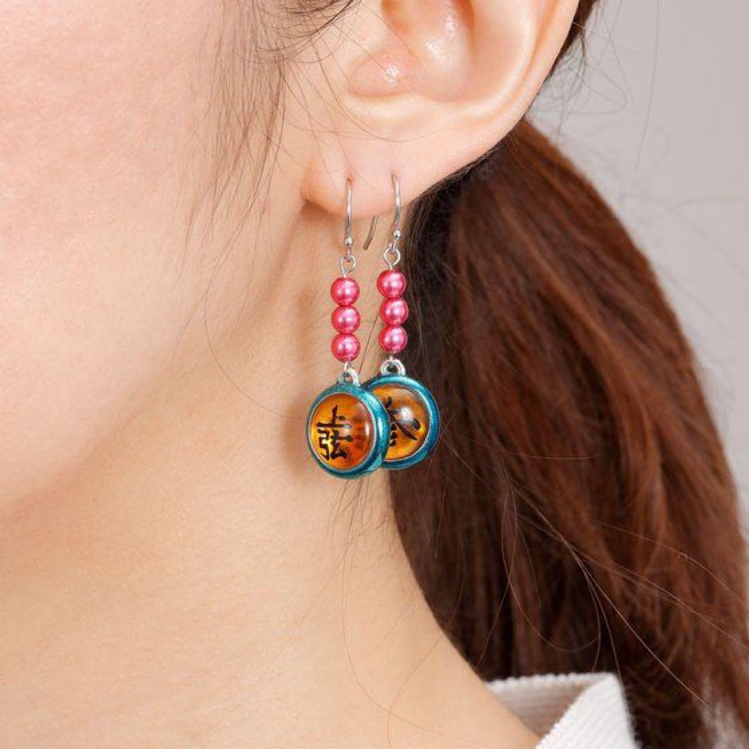 鬼滅の刃 アクセサリーコレクション 猗窩座 イヤリング