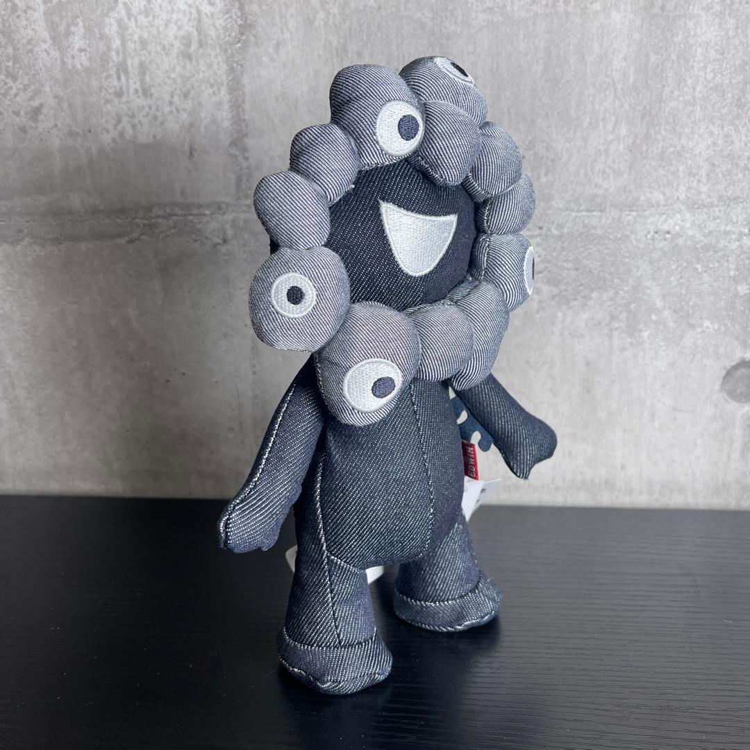 【新品】大阪万博 ミャクミャク EDWIN エドウィン ぬいぐるみ黒デニム【大】
