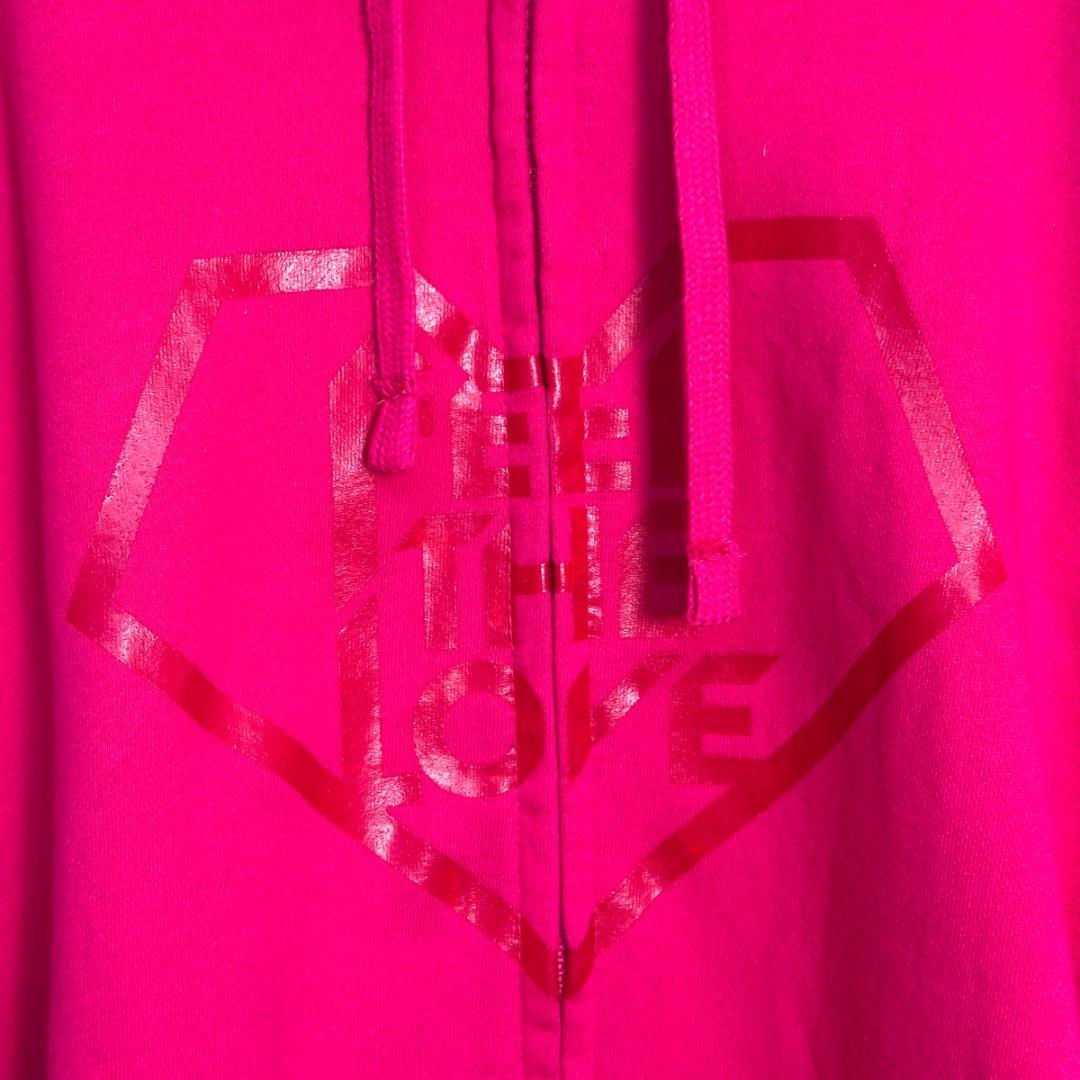 浜崎あゆみ　FEEL THE LOVE　スウェット　ピンク　サイズXL　A220