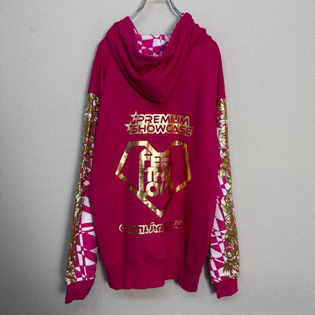 浜崎あゆみ　FEEL THE LOVE　スウェット　ピンク　サイズXL　A220