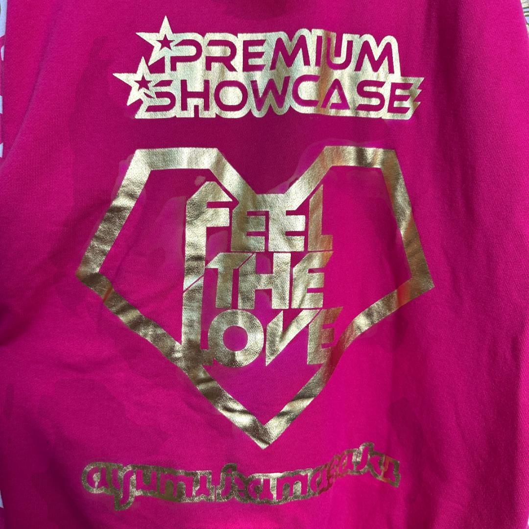 浜崎あゆみ　FEEL THE LOVE　スウェット　ピンク　サイズXL　A220