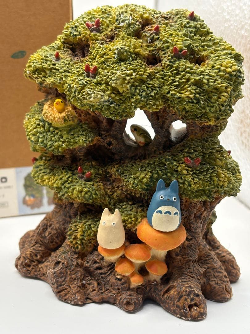 となりのトトロ　CDスタンド　アンティーク　置物　森の木　ジブリ　どんぐり共和国