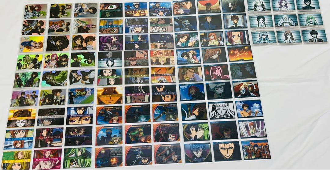 242枚 コードギアス 反逆のルルーシュ カードダスマスターズ 1〜3弾 レア