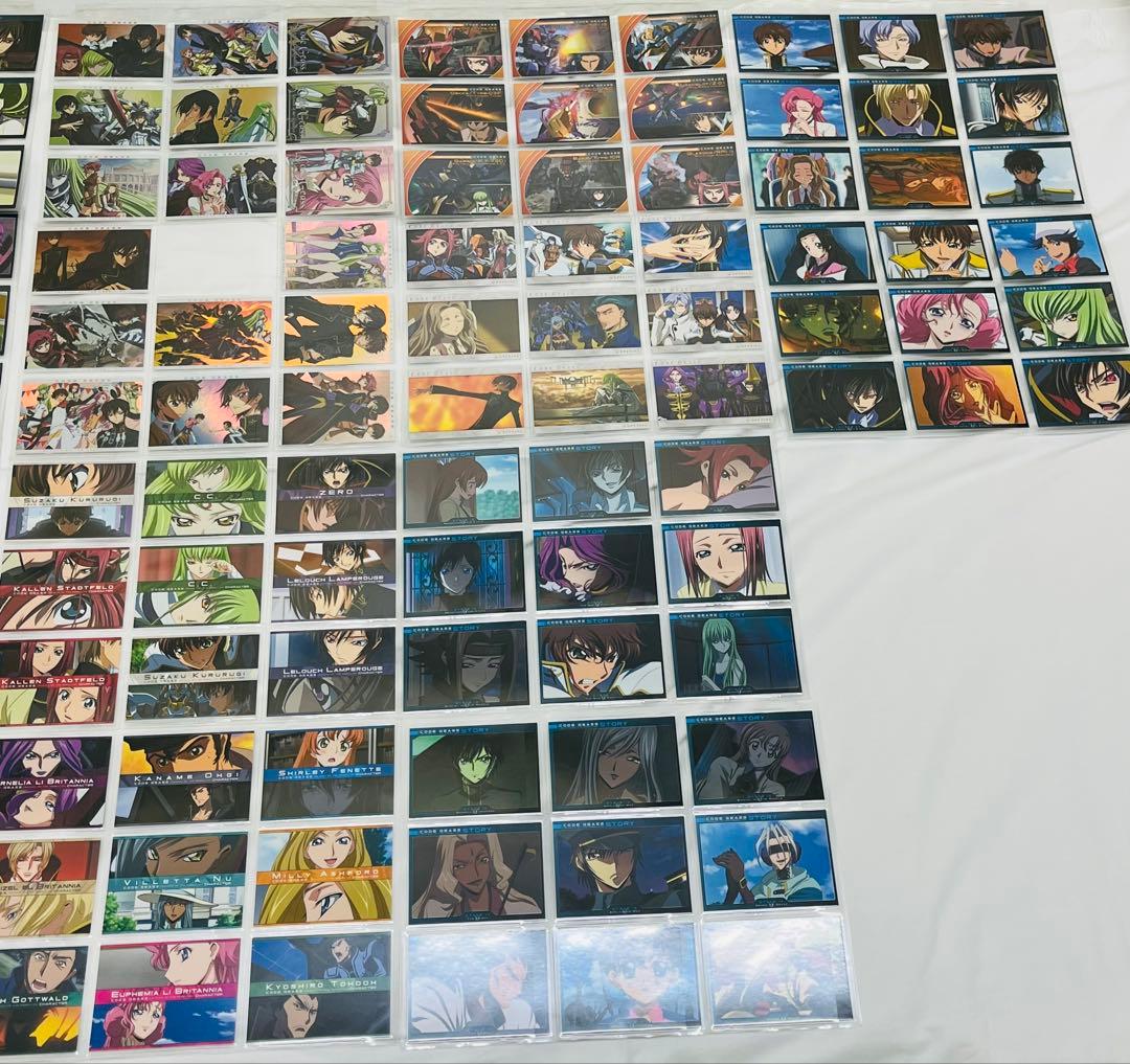 242枚 コードギアス 反逆のルルーシュ カードダスマスターズ 1〜3弾 レア