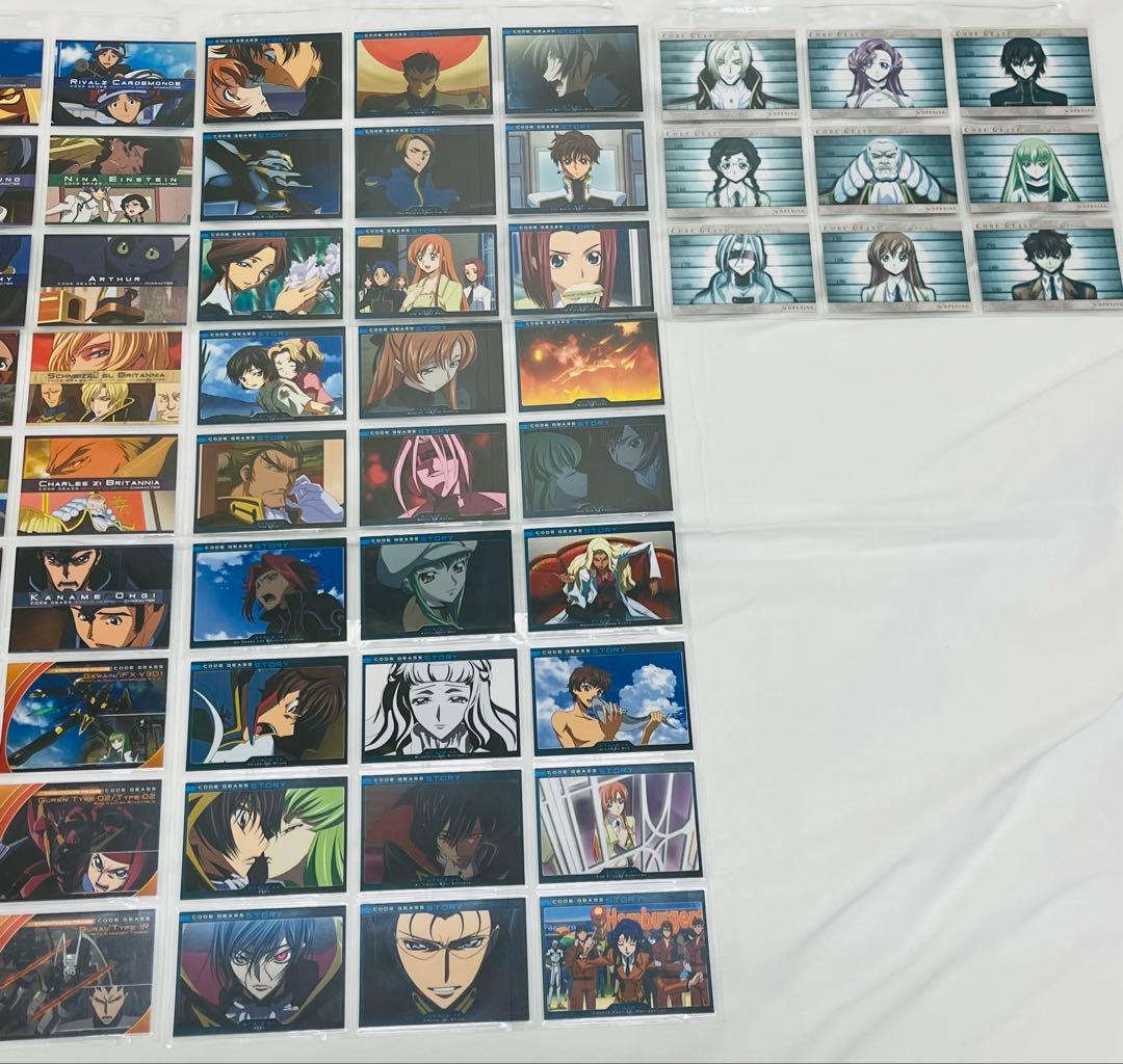 242枚 コードギアス 反逆のルルーシュ カードダスマスターズ 1〜3弾 レア