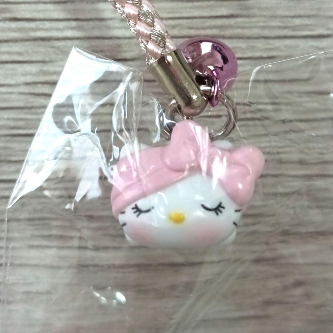 キティ根付 ストラップ お風呂 バス おやすみ うつぶせ 2006年