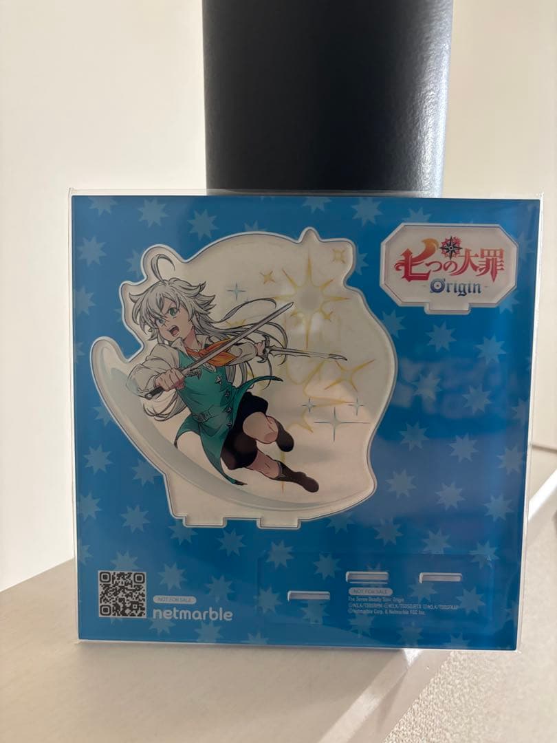 七つの大罪 TGS2025 特大マウスパッド非売品　アクリルスタンド　トリスタン