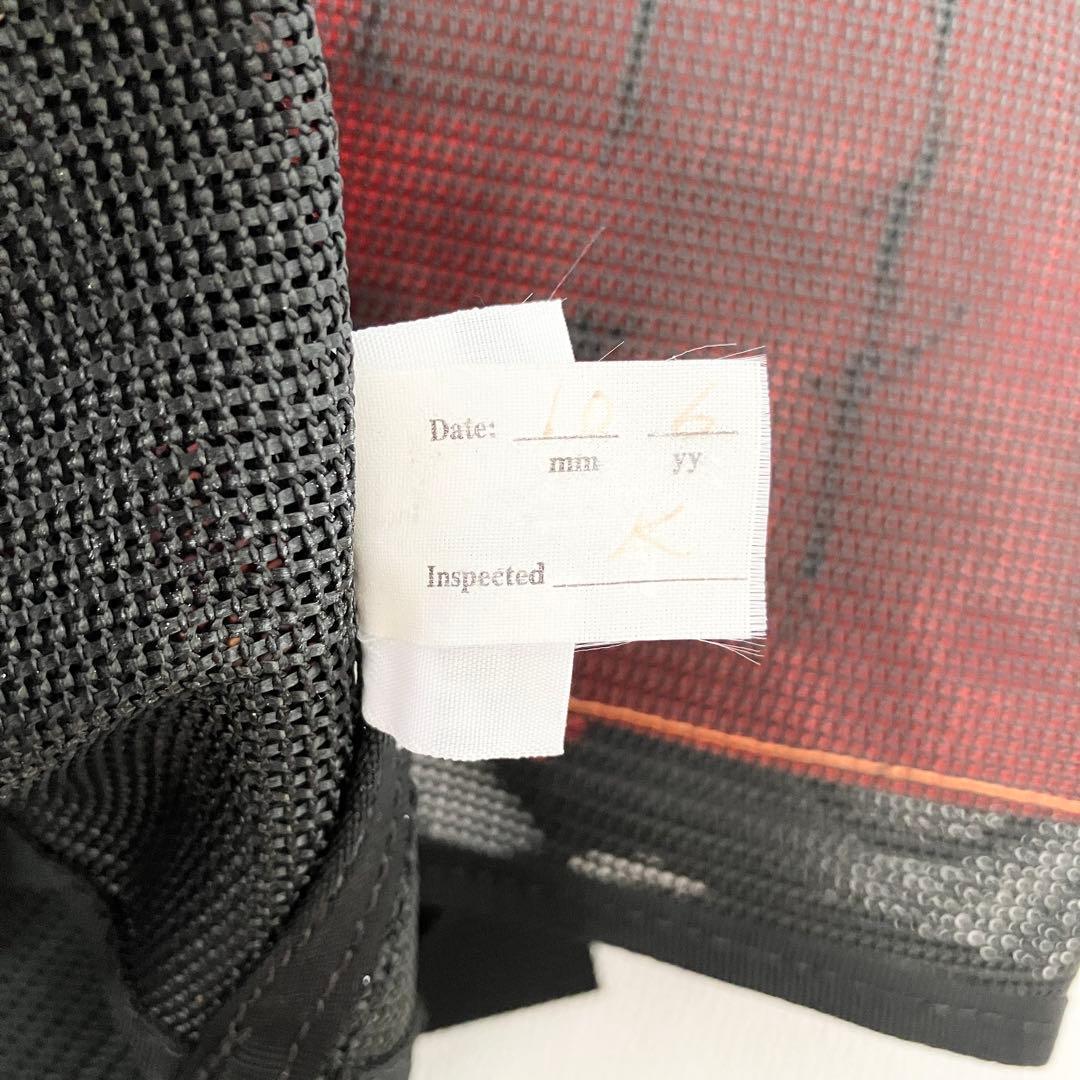 【美品】ベスト 未着用　反射材付き　赤　黒　FERNO 　ファーノ　送料無料