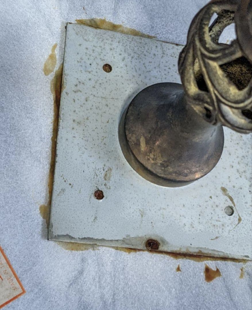 即決価格ありましたらコメントを♡ 昭和レトロ　お洒落な花台♡