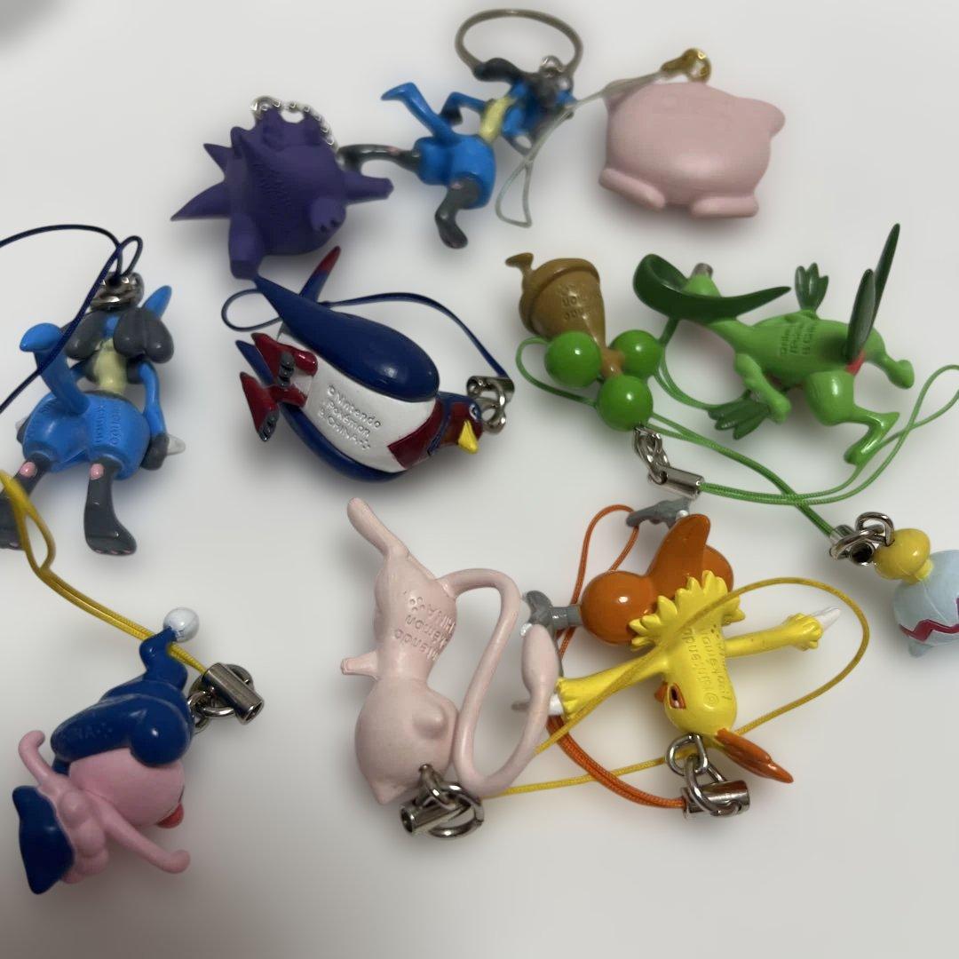 ポケモン マスコット　ストラップ　フィギュア　キーホルダー