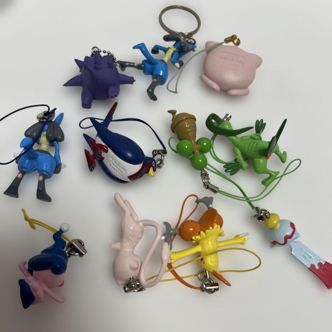 ポケモン マスコット　ストラップ　フィギュア　キーホルダー