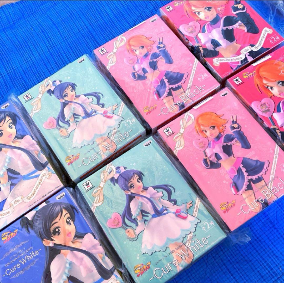 ふたりはプリキュア　フィギュア　15周年　全4種×2　8体　コンプリートセット！