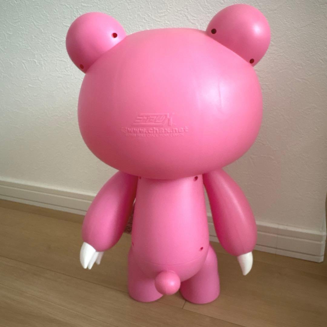 チャックスGP グルーミー　特大フィギュア　ピンク　タグ付