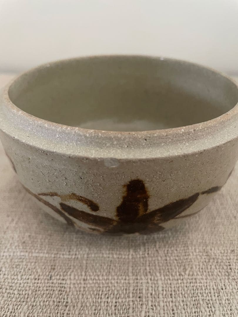 沖縄　大嶺實清　古作　鉄絵唐草紋タラフー