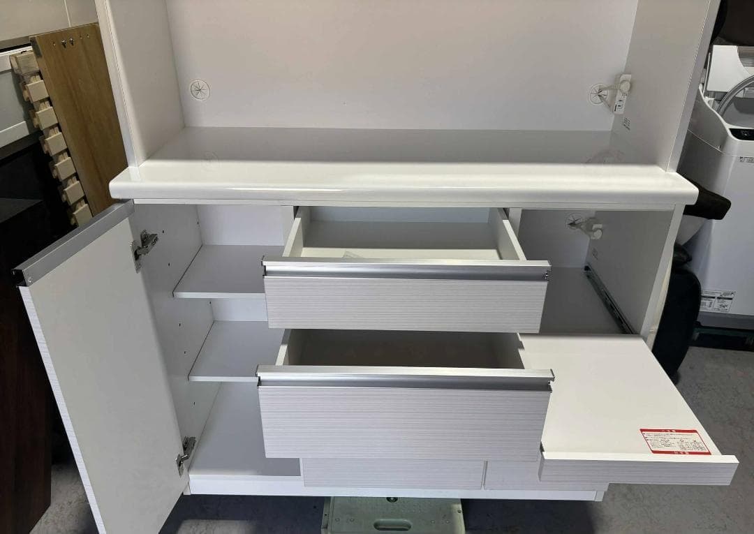 りんごスター 最高級 古賀家具キッチンボード幅120cm Used 訳あり