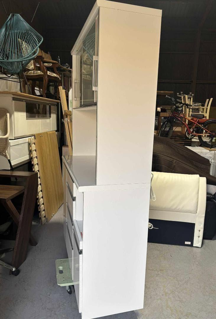 りんごスター 最高級 古賀家具キッチンボード幅120cm Used 訳あり