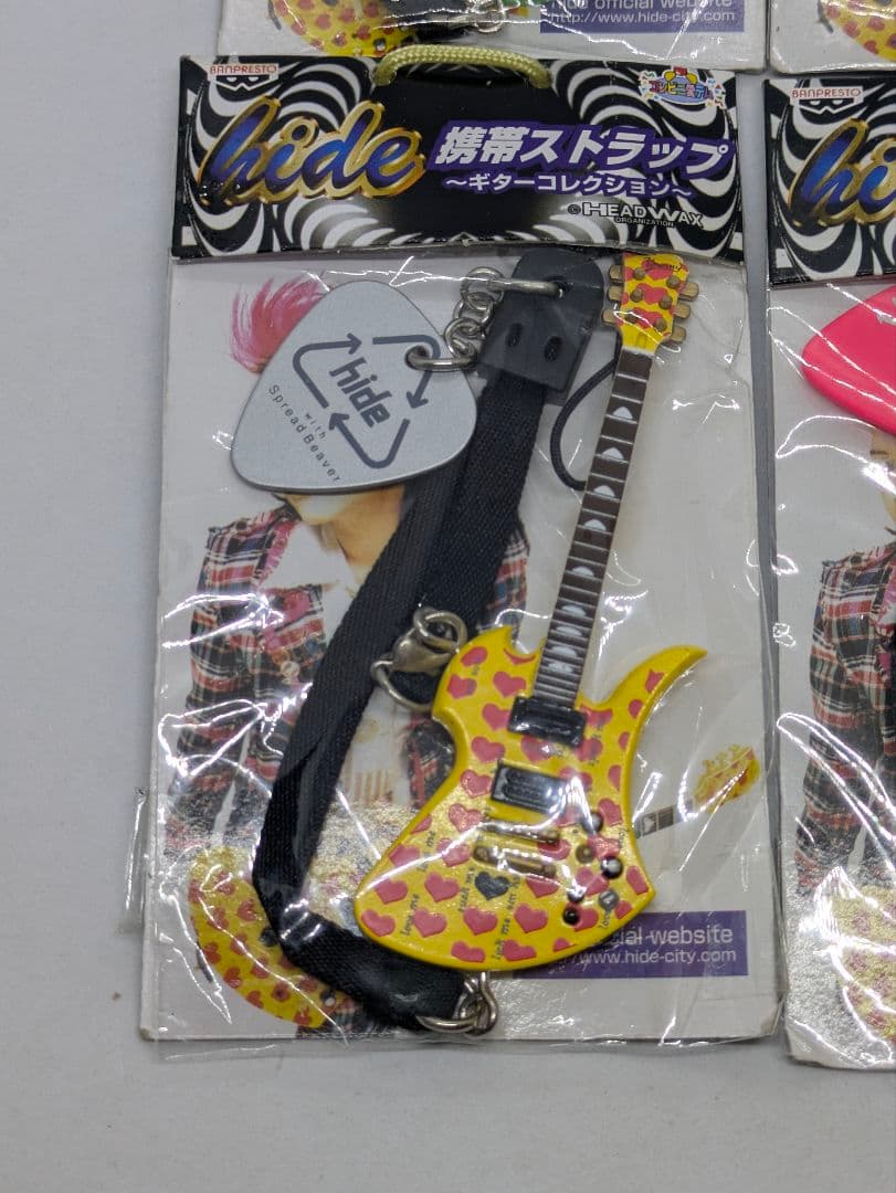 hide　ギターコレクション　イエローハート
