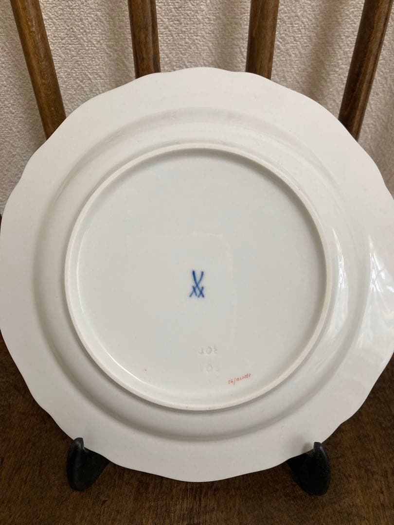 ★特別SALE★マイセン　２枚セット　一つ花　未使用に近い