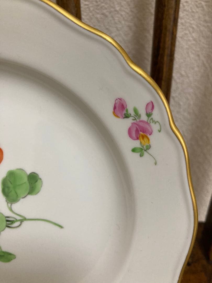 ★特別SALE★マイセン　２枚セット　一つ花　未使用に近い