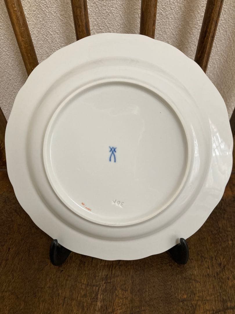 ★特別SALE★マイセン　２枚セット　一つ花　未使用に近い