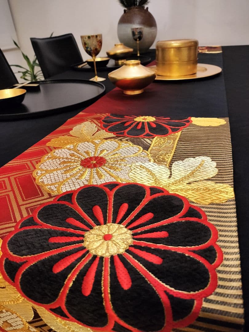 A649★逸品‼️じゅらく謹製 西陣織‼️2m24cm★上代28万札付