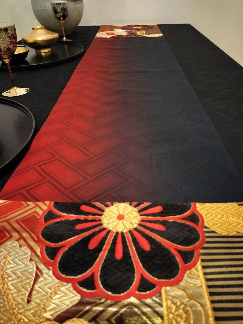 A649★逸品‼️じゅらく謹製 西陣織‼️2m24cm★上代28万札付