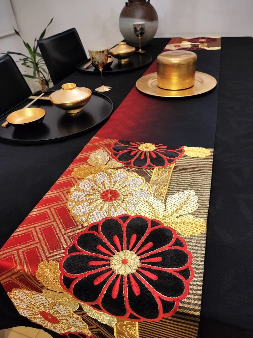 A649★逸品‼️じゅらく謹製 西陣織‼️2m24cm★上代28万札付