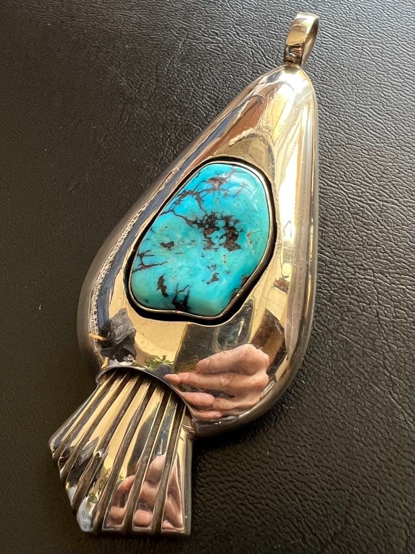 Johnny Pablo ナバホ　ペンダントトップ　インディアンジュエリー