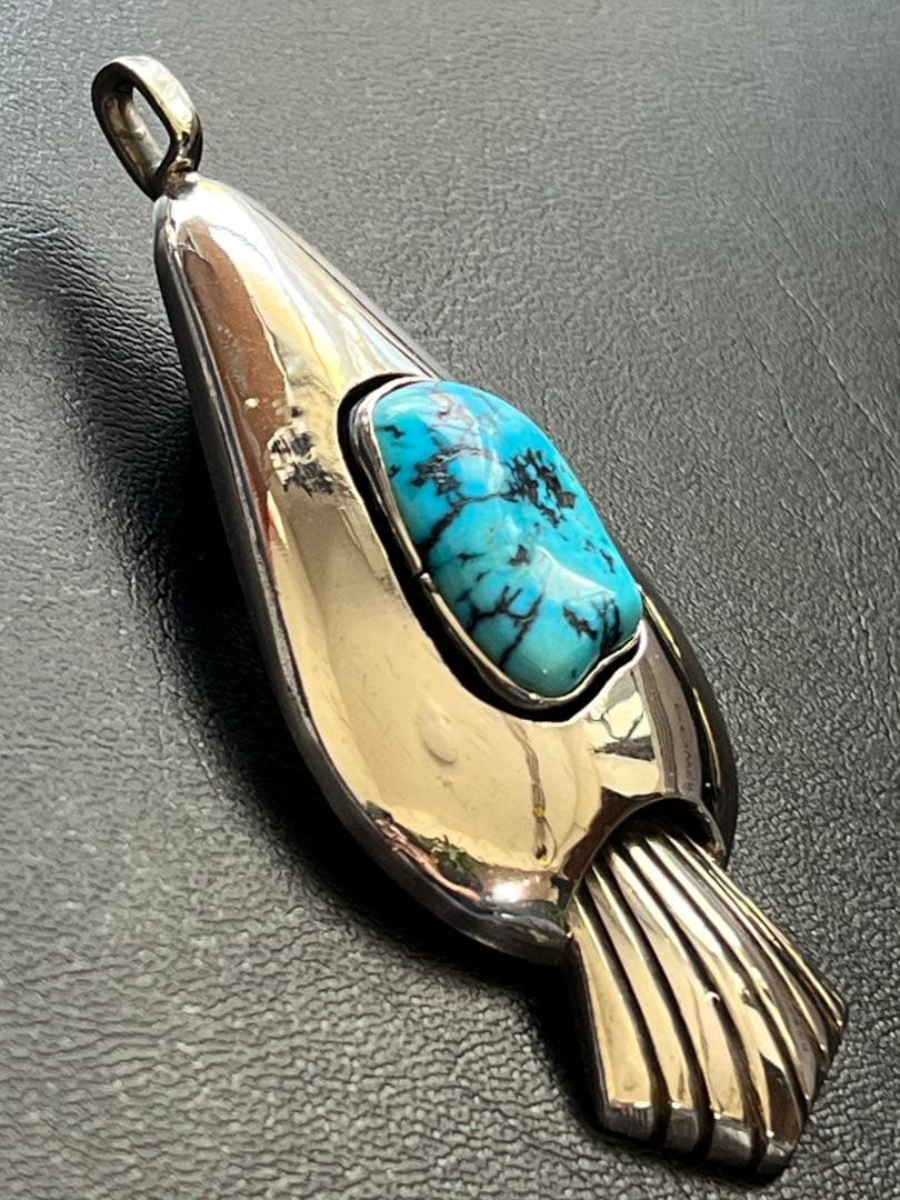 Johnny Pablo ナバホ　ペンダントトップ　インディアンジュエリー