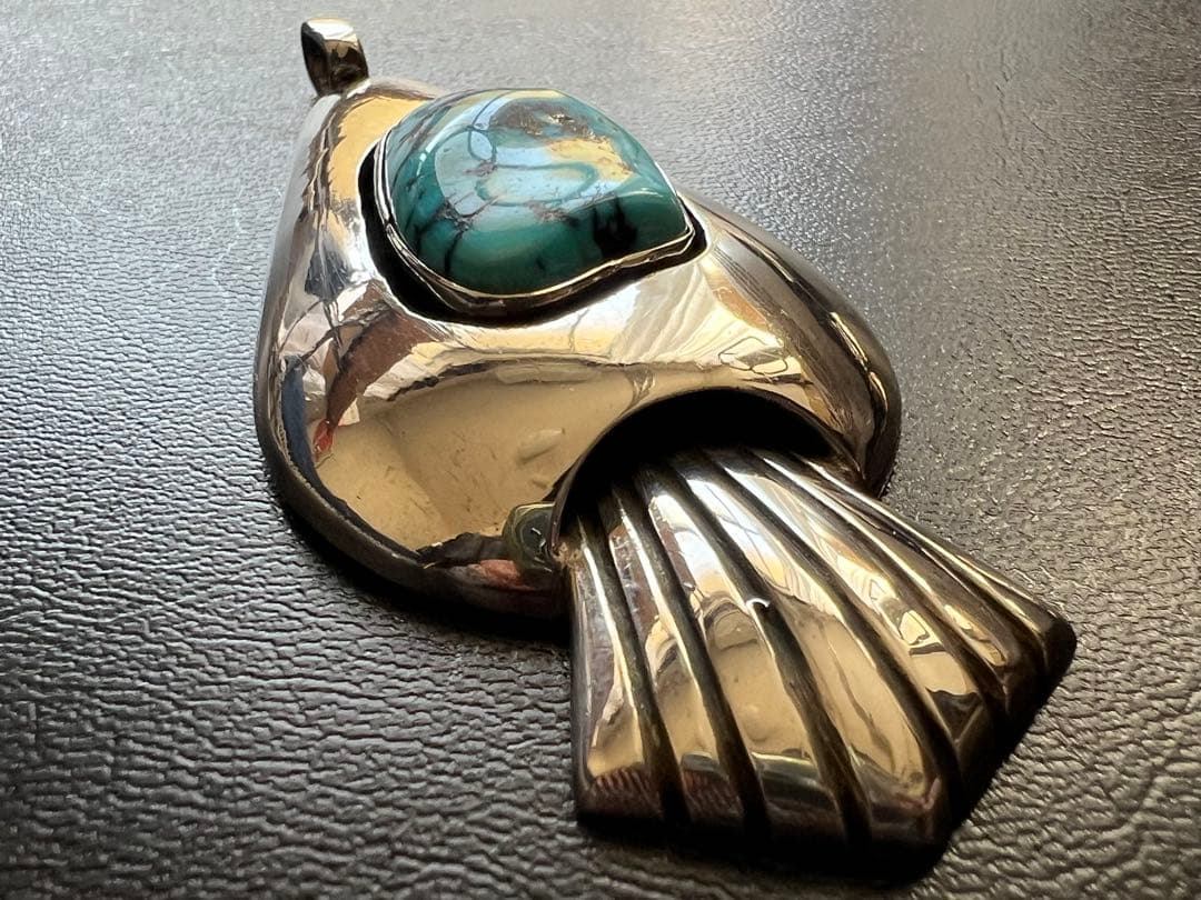 Johnny Pablo ナバホ　ペンダントトップ　インディアンジュエリー