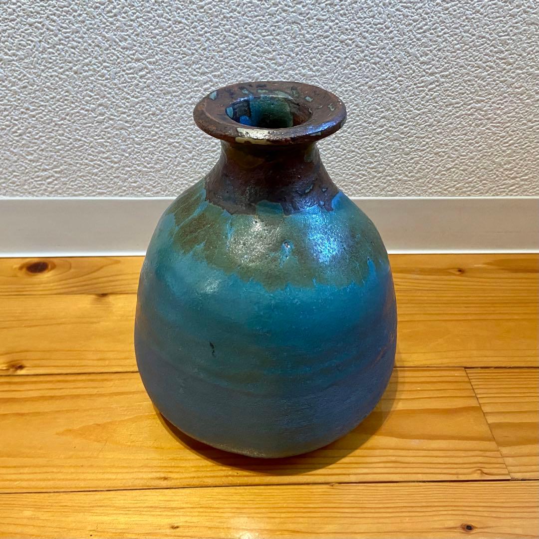 イギリス ポタリーベース Pottery Flower Vase