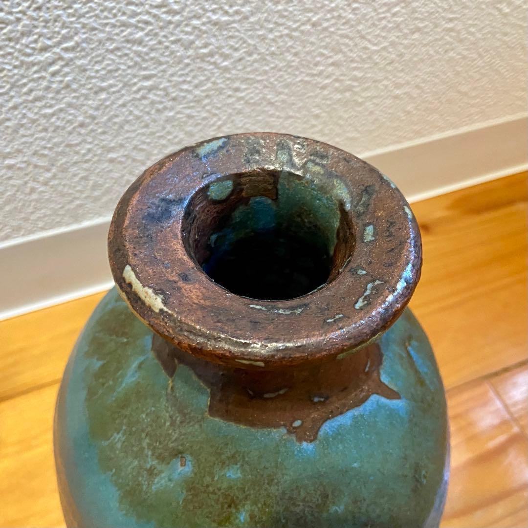 イギリス ポタリーベース Pottery Flower Vase