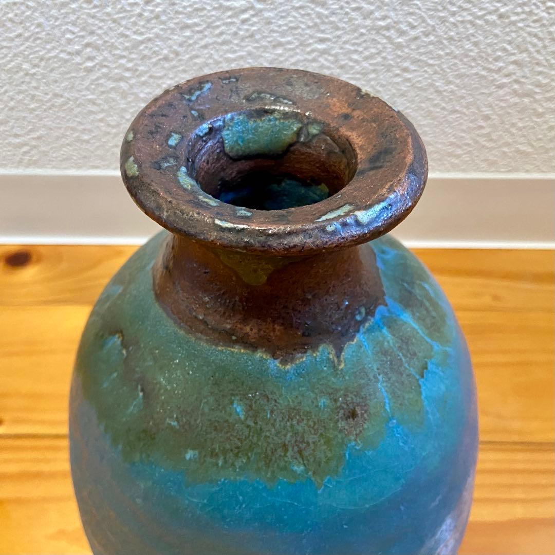 イギリス ポタリーベース Pottery Flower Vase