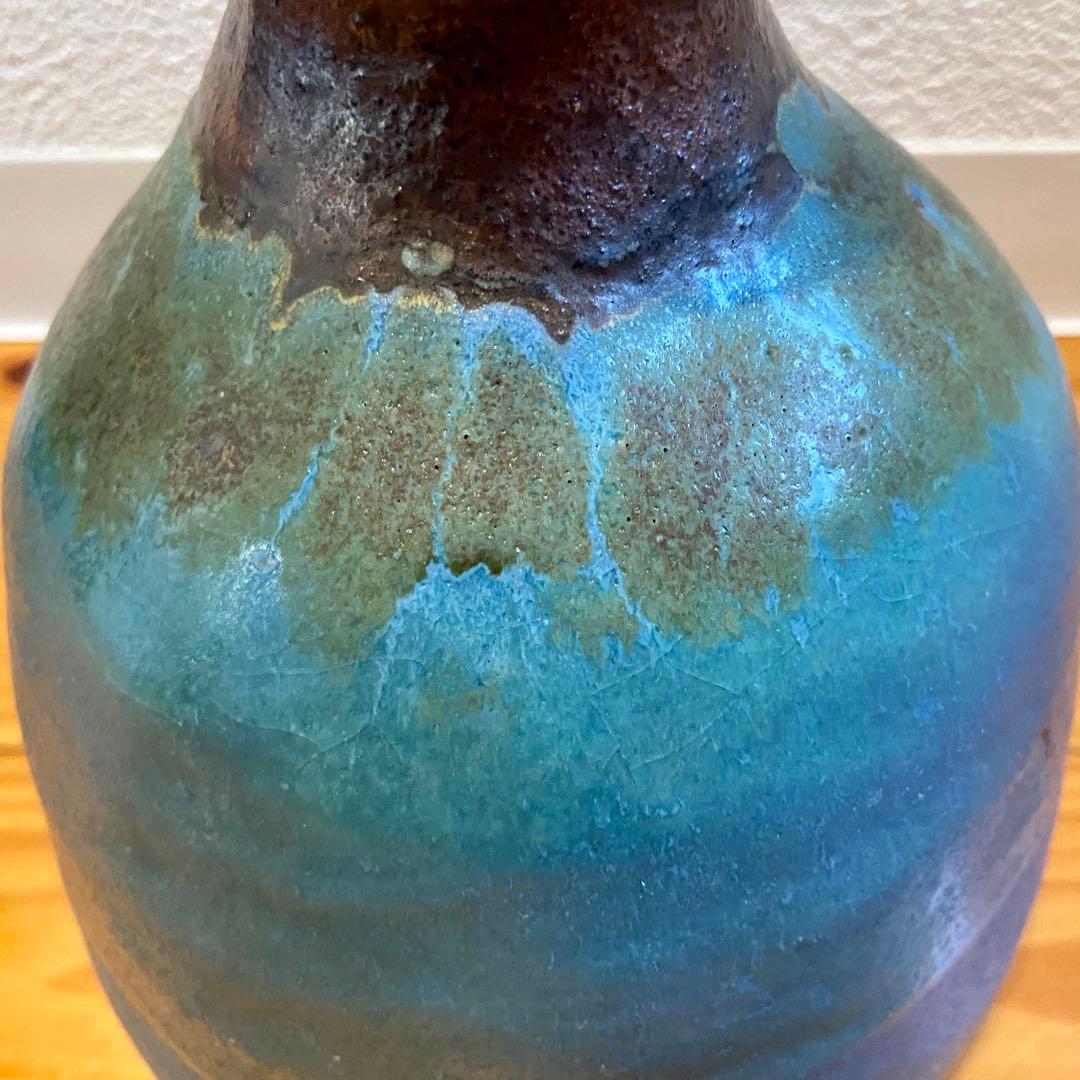 イギリス ポタリーベース Pottery Flower Vase